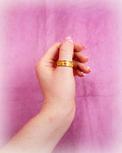 Load image into Gallery viewer, Sun, Moon, and Stars Titanium Fidget Ring