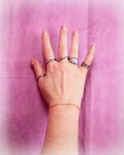 Load image into Gallery viewer, Reaching Out - Scalloped Titanium Ring