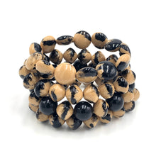 Load image into Gallery viewer, Wild Spotted Stack and Stretch Bracelet Set