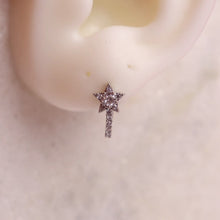 Load image into Gallery viewer, Starry Drop Hoop - Mix and Match Earring