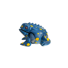 Load image into Gallery viewer, 2&quot; Wooden Musical Frog - Sea Design (Percussion Instrument)