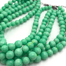 Load image into Gallery viewer, Acid Green Best Marbled Sylvie Necklace