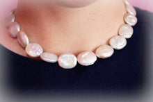 Load image into Gallery viewer, Tide Tokens - Coin Pearl Necklace