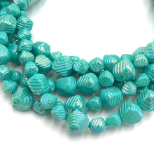 Load image into Gallery viewer, Cyan-Mint Stacked Deco Sylvie Necklace