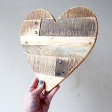 Load image into Gallery viewer, Reclaimed Pallet Wood Hearts