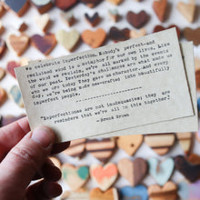Load image into Gallery viewer, Imperfect Wooden Hearts