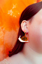 Load image into Gallery viewer, Snail Earrings