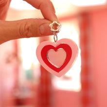 Load image into Gallery viewer, Groovy Heart Earrings