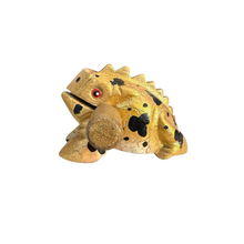 Load image into Gallery viewer, 3&quot; Medium Egypt Golden Musical Percussion Frog