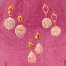Load image into Gallery viewer, Cupid's Currency - Keshi Pearl Earrings