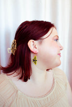 Load image into Gallery viewer, Beaded Moth Earrings