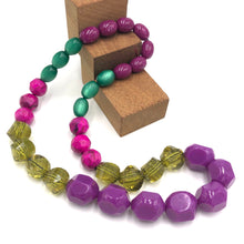 Load image into Gallery viewer, Viva &amp; Violet Stretch Bauble Necklace - Midi