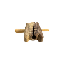 Load image into Gallery viewer, 3&quot; Wooden Musical Pig Percussion Instrument