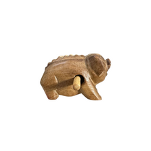 Load image into Gallery viewer, 4&quot; Wooden Musical Pig Percussion Instrument