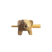 Load image into Gallery viewer, 3&quot; Wooden Musical Pig Percussion Instrument