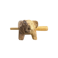 Load image into Gallery viewer, 4&quot; Wooden Musical Pig Percussion Instrument