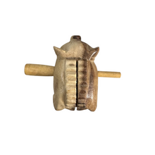 Load image into Gallery viewer, 5" Wooden Musical Pig Percussion Instrument