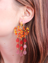 Load image into Gallery viewer, Heart Full of Love Statement Earrings