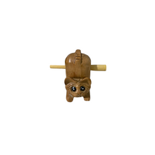 Load image into Gallery viewer, 3&quot; Wooden Cat Percussion Whistle Instrument