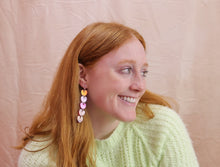 Load image into Gallery viewer, Falling in Love Acrylic Heart Earrings