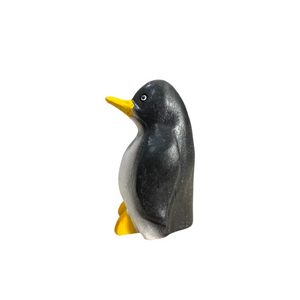 3" Painted Wooden Musical Whistle Penguin Instrument