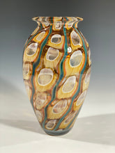 Load image into Gallery viewer, Tide Pool Amber Anemone Vase