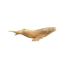 Load image into Gallery viewer, Wooden humpback whale whistle noise maker