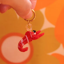 Load image into Gallery viewer, Glass Crawdad Titanium Earrings-2 in 1 pair