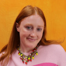 Load image into Gallery viewer, Glass Beaded Chili Pepper Necklace