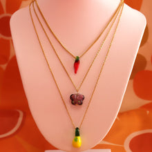 Load image into Gallery viewer, Stainless Steel Glass Bead Single Necklace