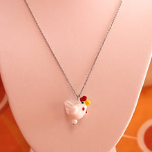 Load image into Gallery viewer, Stainless Steel Glass Bead Single Necklace