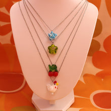 Load image into Gallery viewer, Stainless Steel Glass Bead Single Necklace