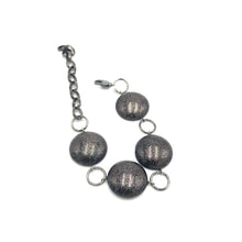 Load image into Gallery viewer, Black Galaxy Stations Bracelet