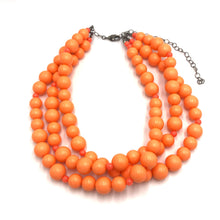 Load image into Gallery viewer, Deep Peach Morgan Necklace