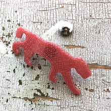 Load image into Gallery viewer, Pink Puma Panther Scatter Lapel Pin
