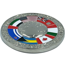 Load image into Gallery viewer, EL2-002 CBP Preclearance Canada Police Field Operations CBPO CBP Officer Field Ops Challenge Coin