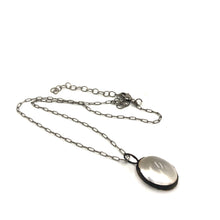 Load image into Gallery viewer, Clear Domed Oval Layering Necklace