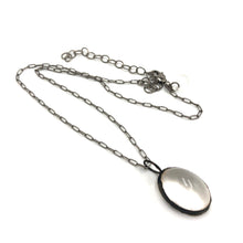 Load image into Gallery viewer, Clear Domed Oval Layering Necklace