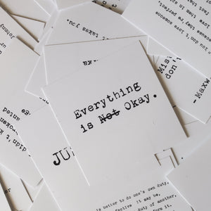365 Imperfect Cards