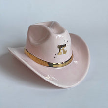 Load image into Gallery viewer, Sparkle Confetti Monogrammed Cowboy Hat