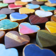 Load image into Gallery viewer, Handmade Wooden Hearts