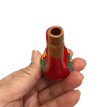 Load image into Gallery viewer, Clay Water Whistle Bird (Red)