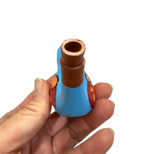 Load image into Gallery viewer, Clay Water Whistle Bird (Light Blue)