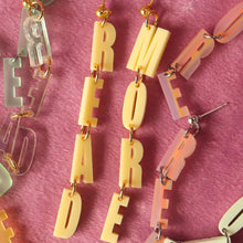 Load image into Gallery viewer, "READ MORE" Dangle Earrings