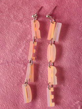 Load image into Gallery viewer, "READ MORE" Dangle Earrings