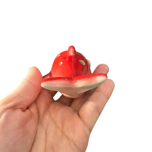 Load image into Gallery viewer, Ceramic Dolphin Ocarina Red
