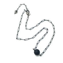 Load image into Gallery viewer, Simple Bauble Paperclip Necklace