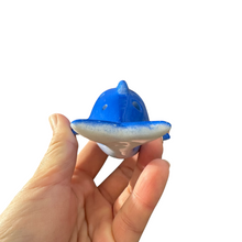 Load image into Gallery viewer, Ceramic Dolphin Ocarina Ocean Blue