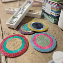 Load image into Gallery viewer, Bright stripe coasters