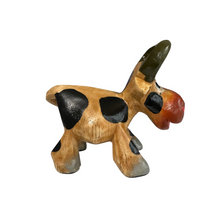 Load image into Gallery viewer, Wooden Farm Cow Decoration Figurine